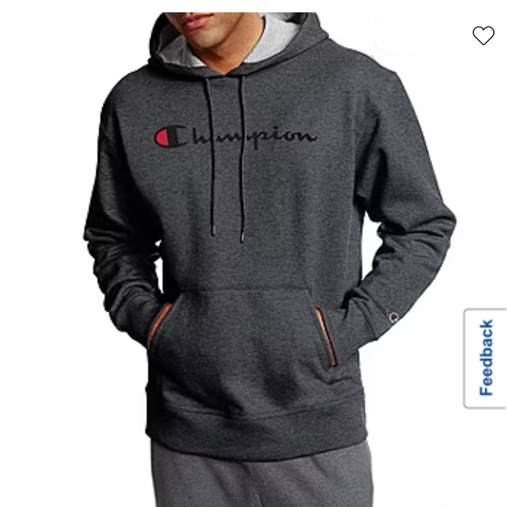 Champion Men’s Grey Hoodie